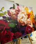 Splendor - floral 36”x48”