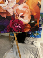 Splendor - floral 36”x48”