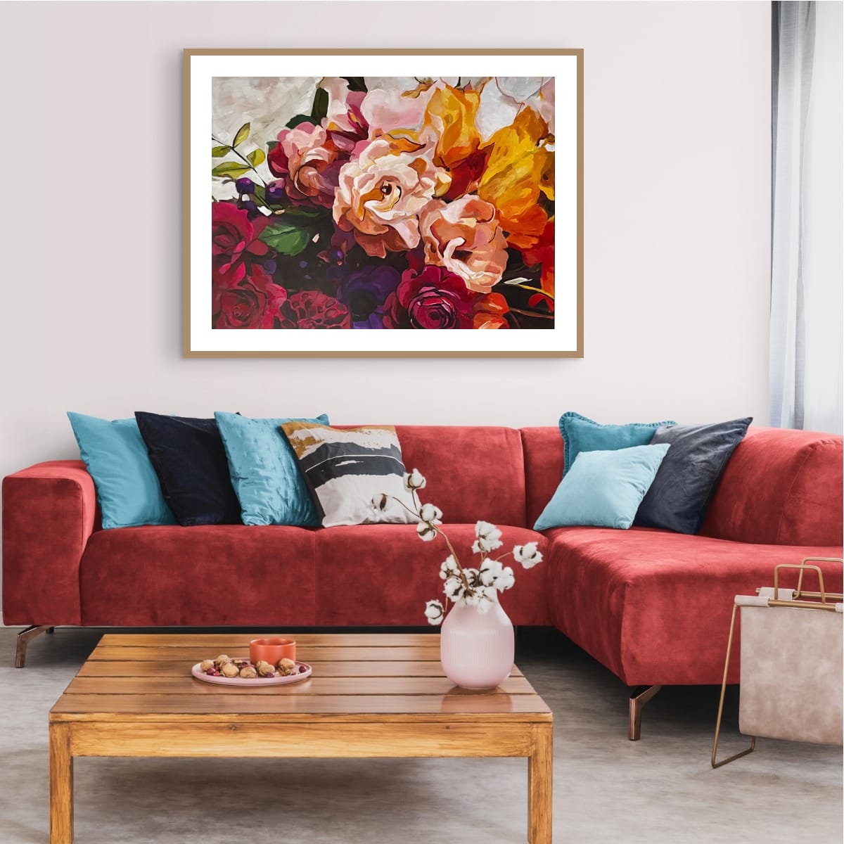 Splendor - floral 36”x48”