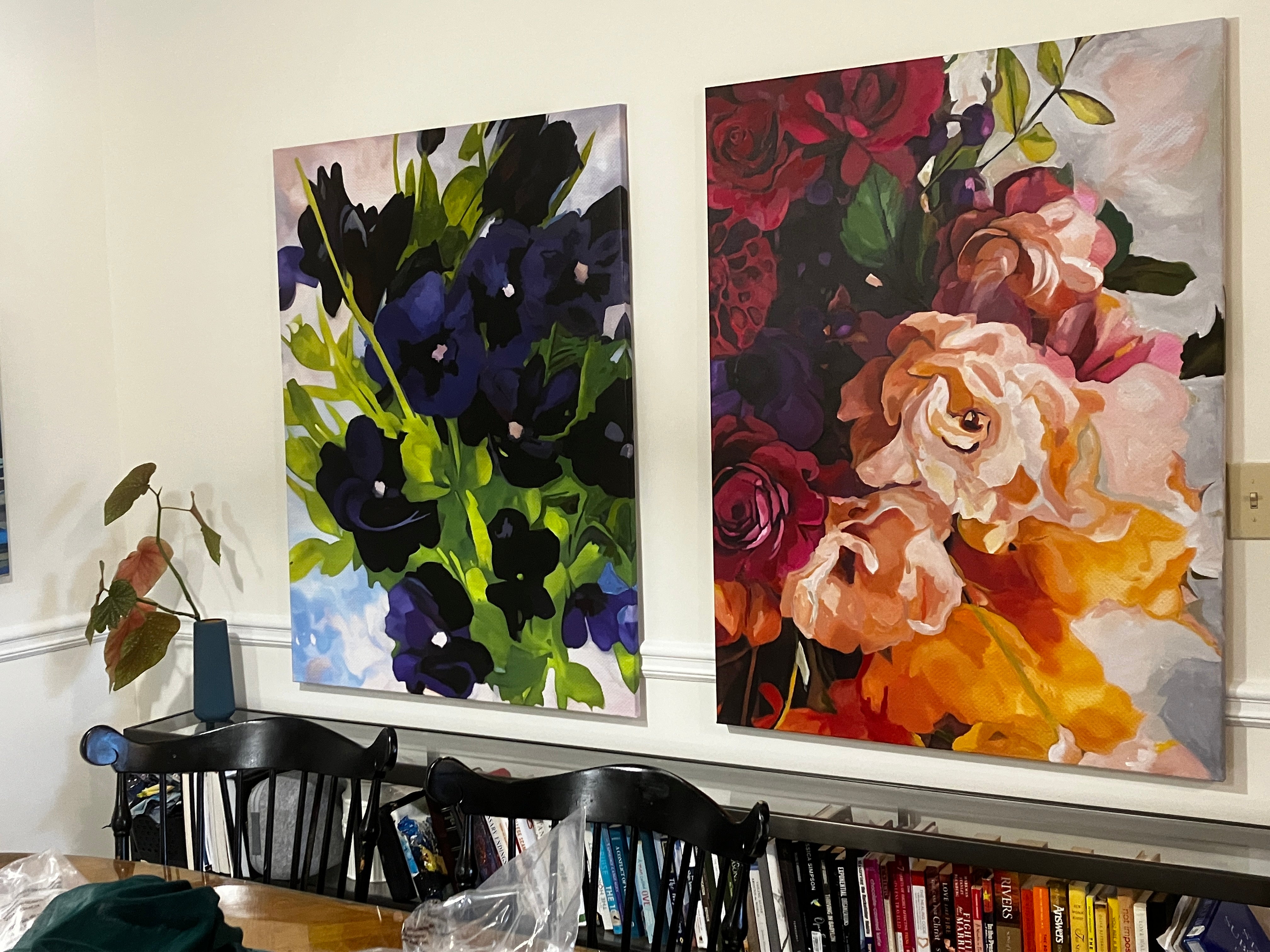 Splendor - floral 36”x48”