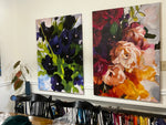 Splendor - floral 36”x48”