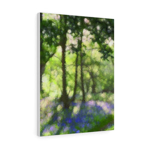 LIGHT THROUGH TREES- Canvas Giclee