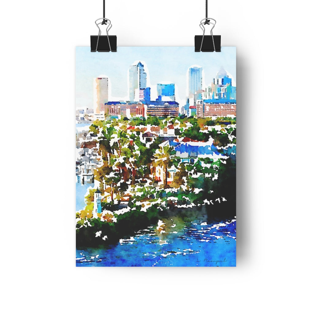 TAMPA- Giclée Art Print