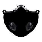 Solid Black Face Mouth Mask Protective Mask
