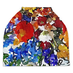 HOTLANTA Florals- Nursing cover, car seat cover, shopping cart cover or infinity scarf