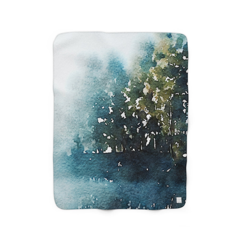Kananaskas Sherpa Fleece Blanket
