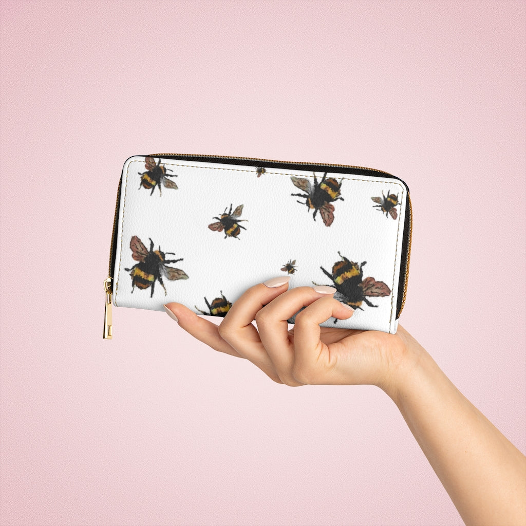 Little BEE - Art Zipper Wallet