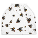 LITTLE BEE - Multi-use Cover -Nursing cover, car seat cover, shopping cart cover or infinity scarf