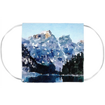 Mountain- Cool Waters Painting Face Mask Covers