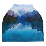 LAKE- Nursing cover, car seat cover, shopping cart cover or infinity scarf