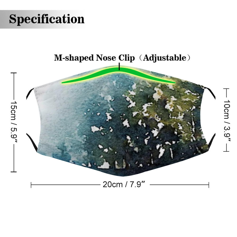 KANANASKIS Face Masks Dust Mask with Filter Element Multiple Spare Filter Cartridges