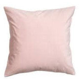 Blush Velvet Pillow - 18"x18"